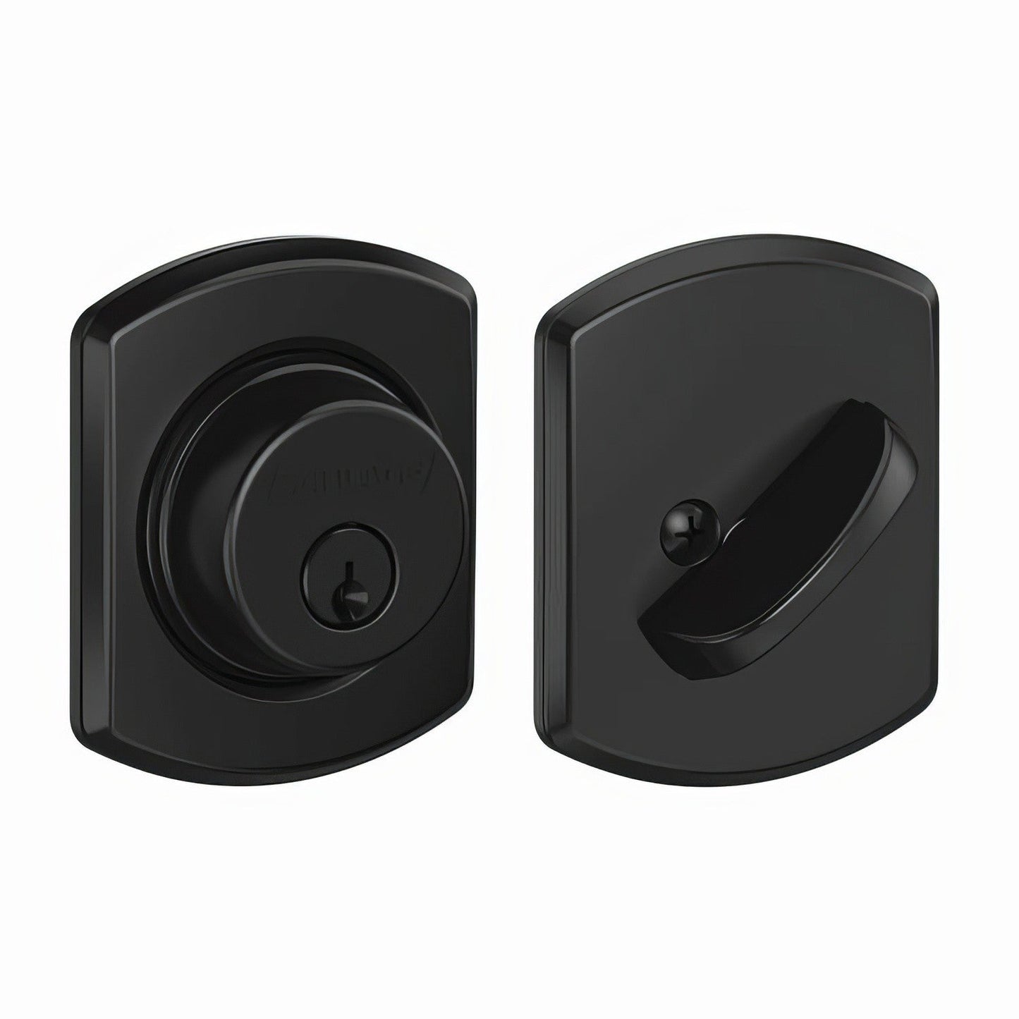 Schlage B60GRW Single Cylinder Deadbolt with Greenwich Rose