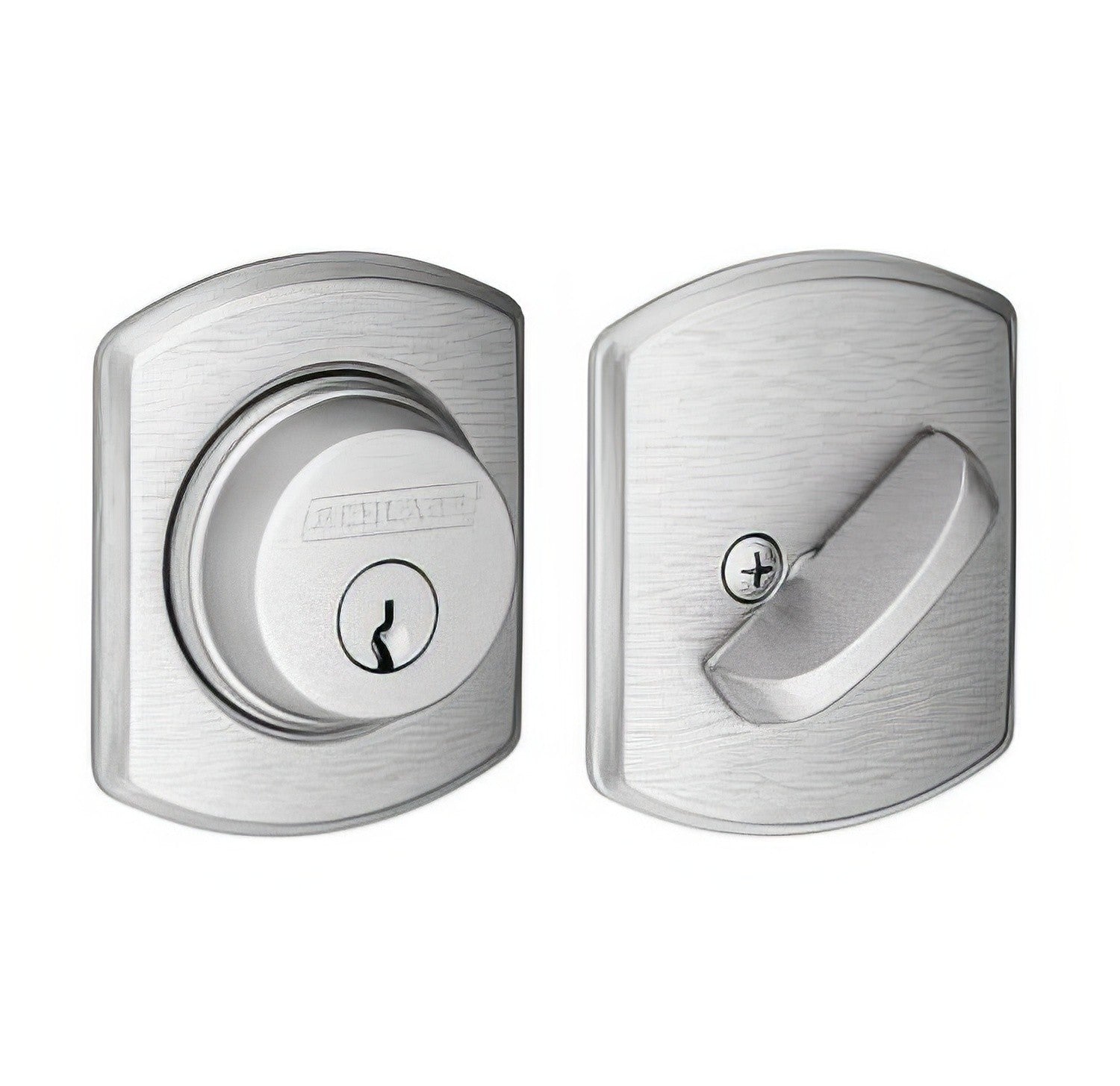 Schlage B60GRW Single Cylinder Deadbolt with Greenwich Rose