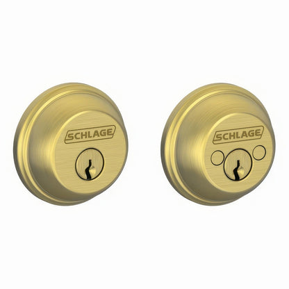 Schlage B62 B Series Double Cylinder Deadbolt.