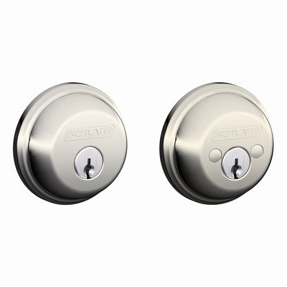 Schlage B62 B Series Double Cylinder Deadbolt.