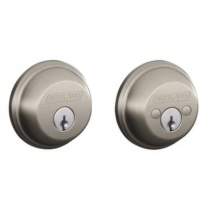 Schlage B62 B Series Double Cylinder Deadbolt.