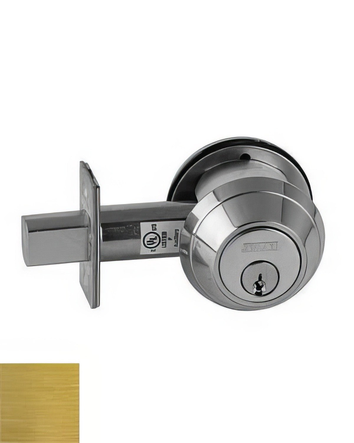 Schlage Commercial B660P Single Cylinder Deadbolt.