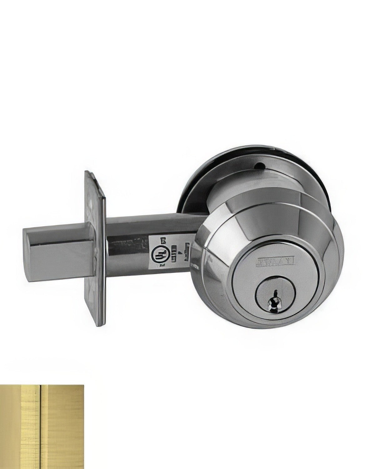 Schlage Commercial B660P Single Cylinder Deadbolt.