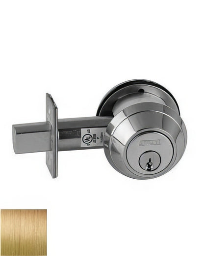 Schlage Commercial B660P Single Cylinder Deadbolt.