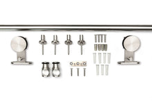 Sure-Loc BARN-5KIT72 SS 72" Barn Door Rail System in Stainless Steel