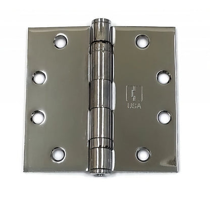 Hager BB12794.5 4-1/2 x 4-1/2 Inch Full Mortise Standard Weight Ball Bearing Hinge.