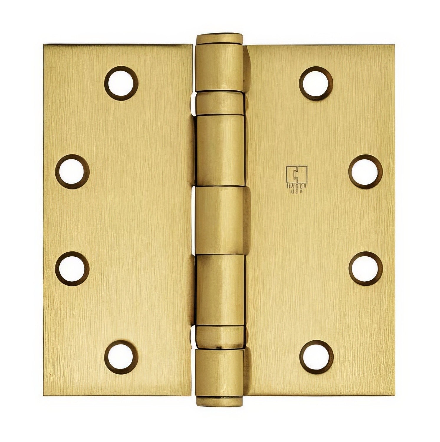 Hager BB12794.5 4-1/2 x 4-1/2 Inch Full Mortise Standard Weight Ball Bearing Hinge.