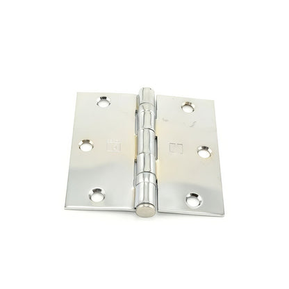 Hager BB1741-3.5 3-1/2" x 3-1/2" Full Mortise Square Corner Ball Bearing Hinges
