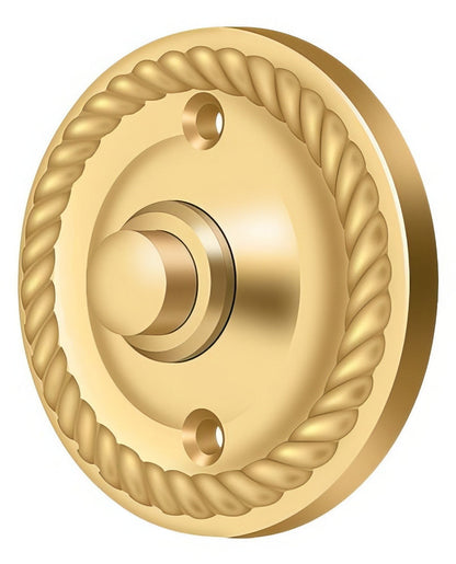 Deltana BBRR213 Round Rope Door Bell Button