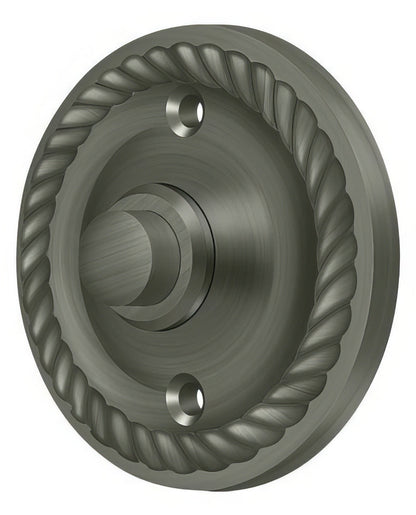 Deltana BBRR213 Round Rope Door Bell Button
