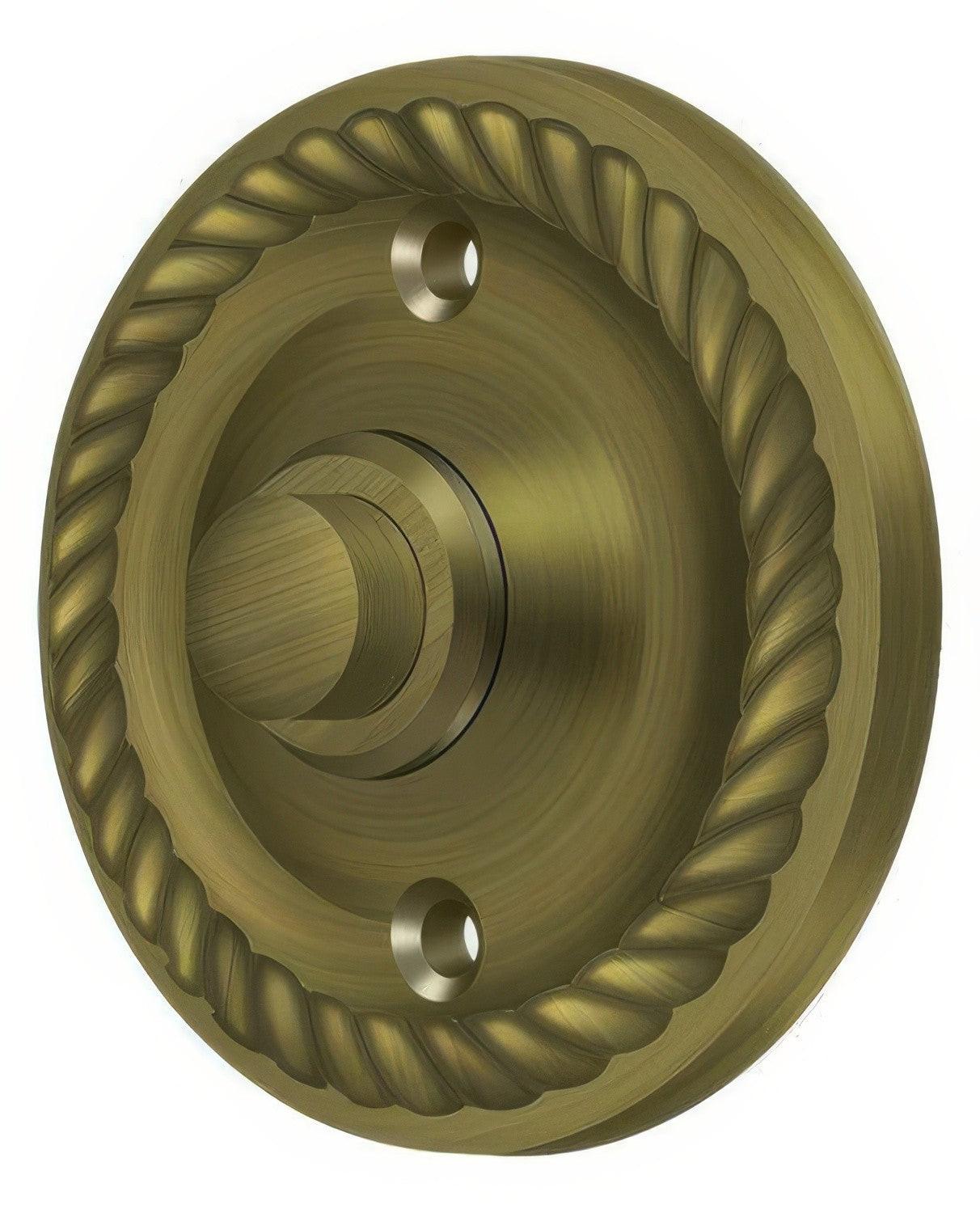 Deltana BBRR213 Round Rope Door Bell Button