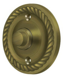 Deltana BBRR213 Round Rope Door Bell Button