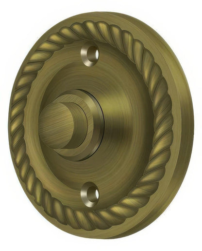 Deltana BBRR213 Round Rope Door Bell Button