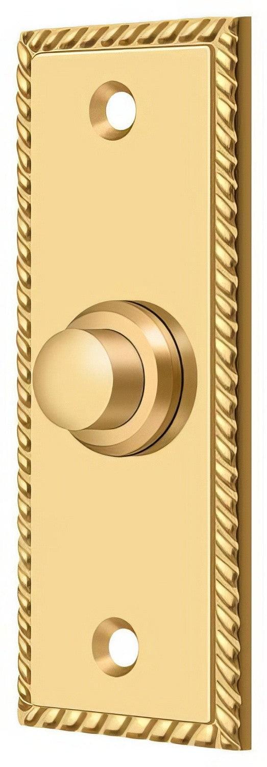 Deltana BBSR333 Rectangular Rope Bell Button