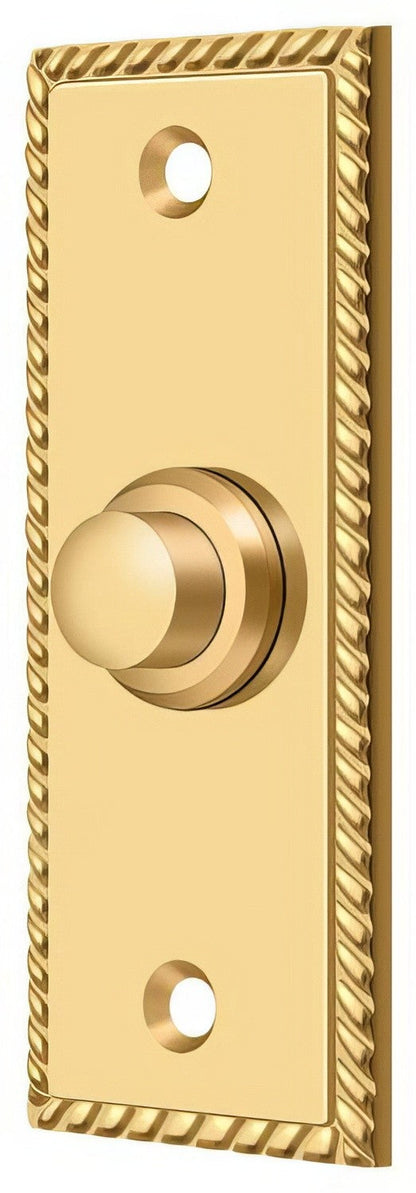 Deltana BBSR333 Rectangular Rope Bell Button.