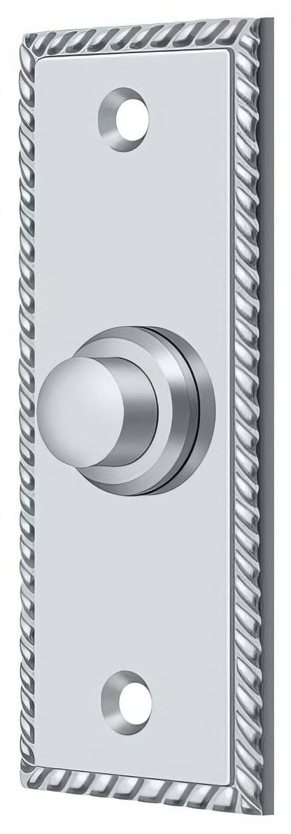 Deltana BBSR333 Rectangular Rope Bell Button.