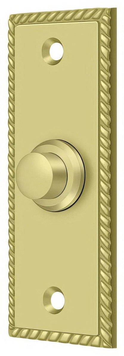 Deltana BBSR333 Rectangular Rope Bell Button