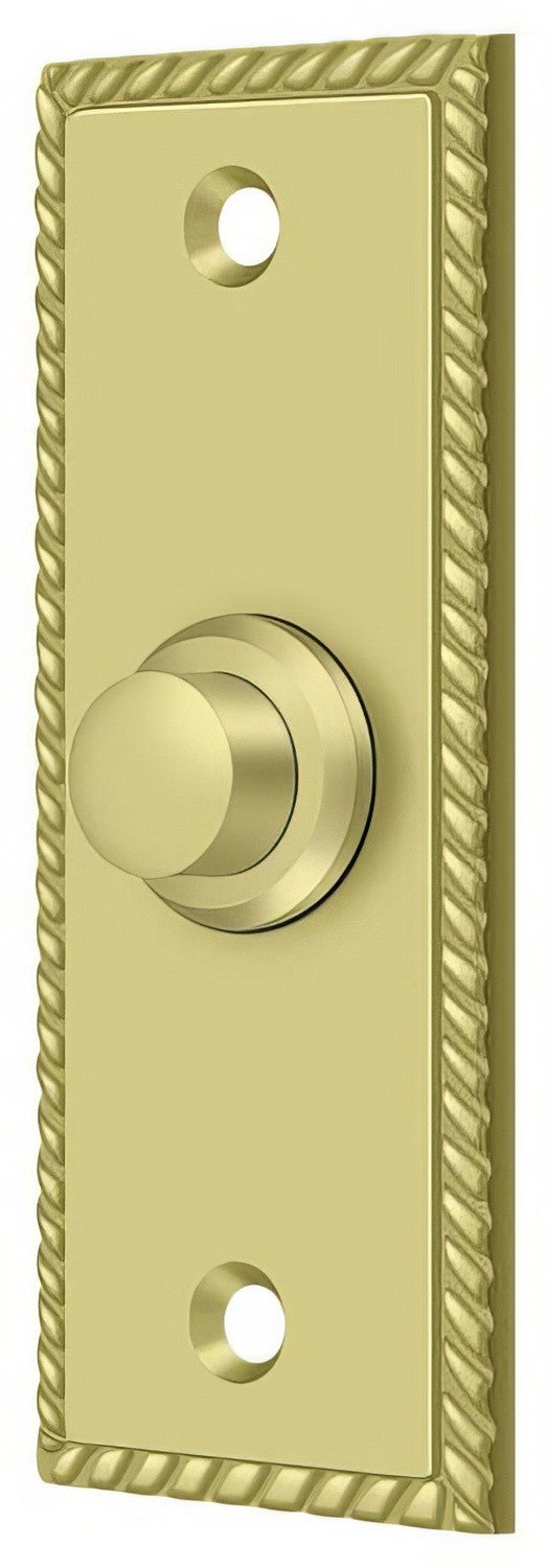 Deltana BBSR333 Rectangular Rope Bell Button.