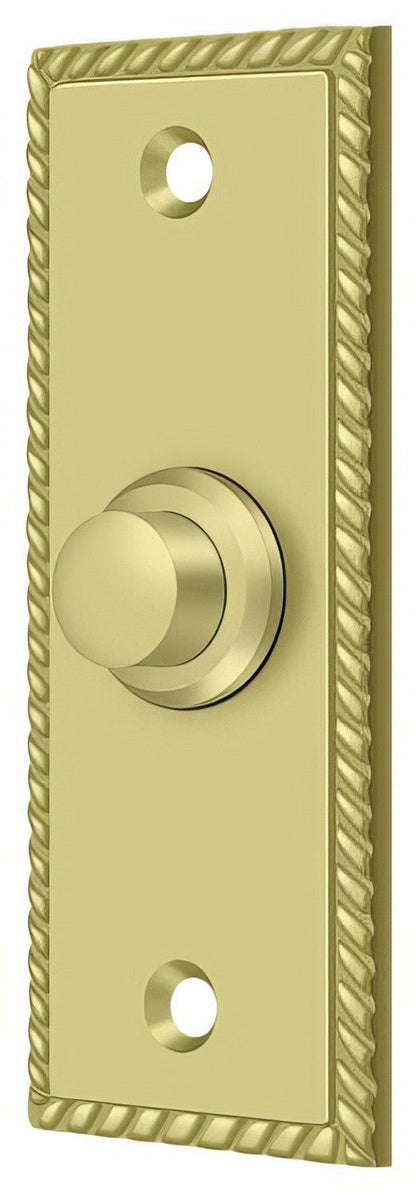 Deltana BBSR333 Rectangular Rope Bell Button.