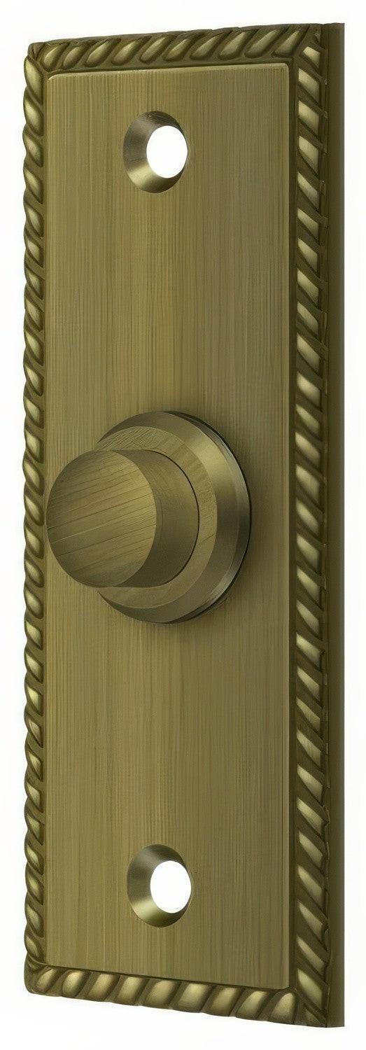 Deltana BBSR333 Rectangular Rope Bell Button