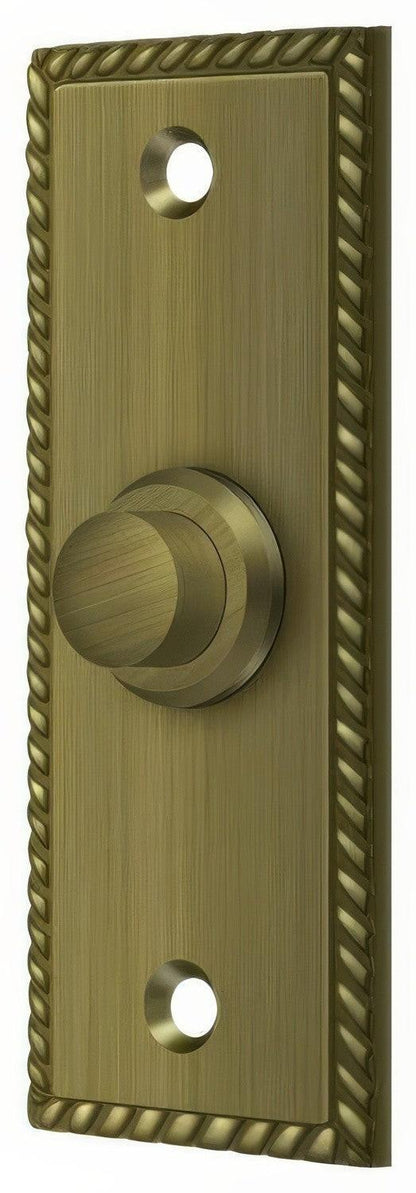 Deltana BBSR333 Rectangular Rope Bell Button