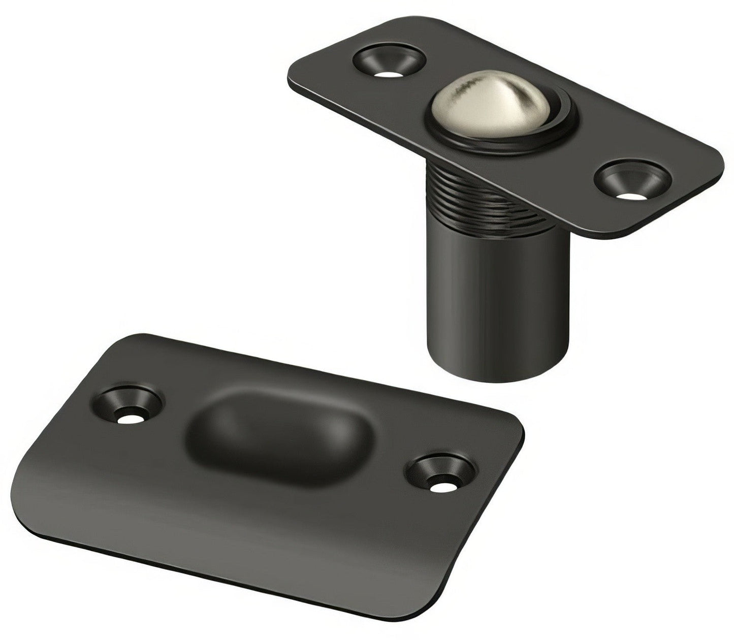 Deltana BC218RU 2 1/8" x 1" Ball Catch with Round Corners.