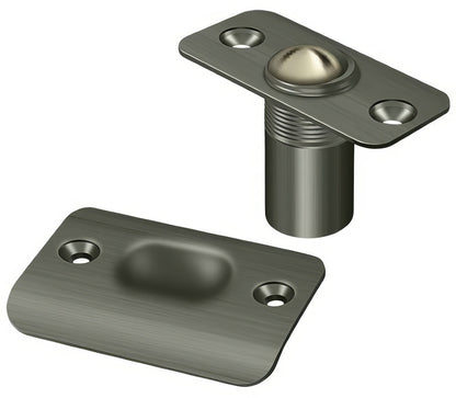 Deltana BC218RU 2 1/8" x 1" Ball Catch with Round Corners.