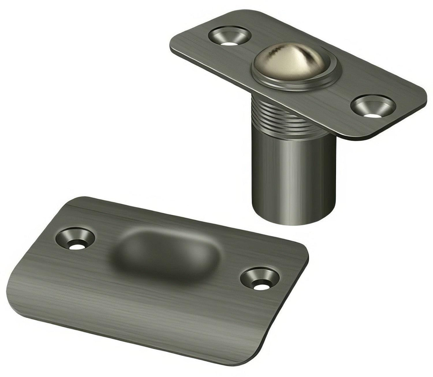 Deltana BC218RU 2 1/8" x 1" Ball Catch with Round Corners