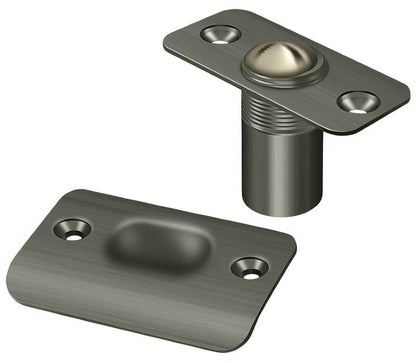 Deltana BC218RU 2 1/8" x 1" Ball Catch with Round Corners