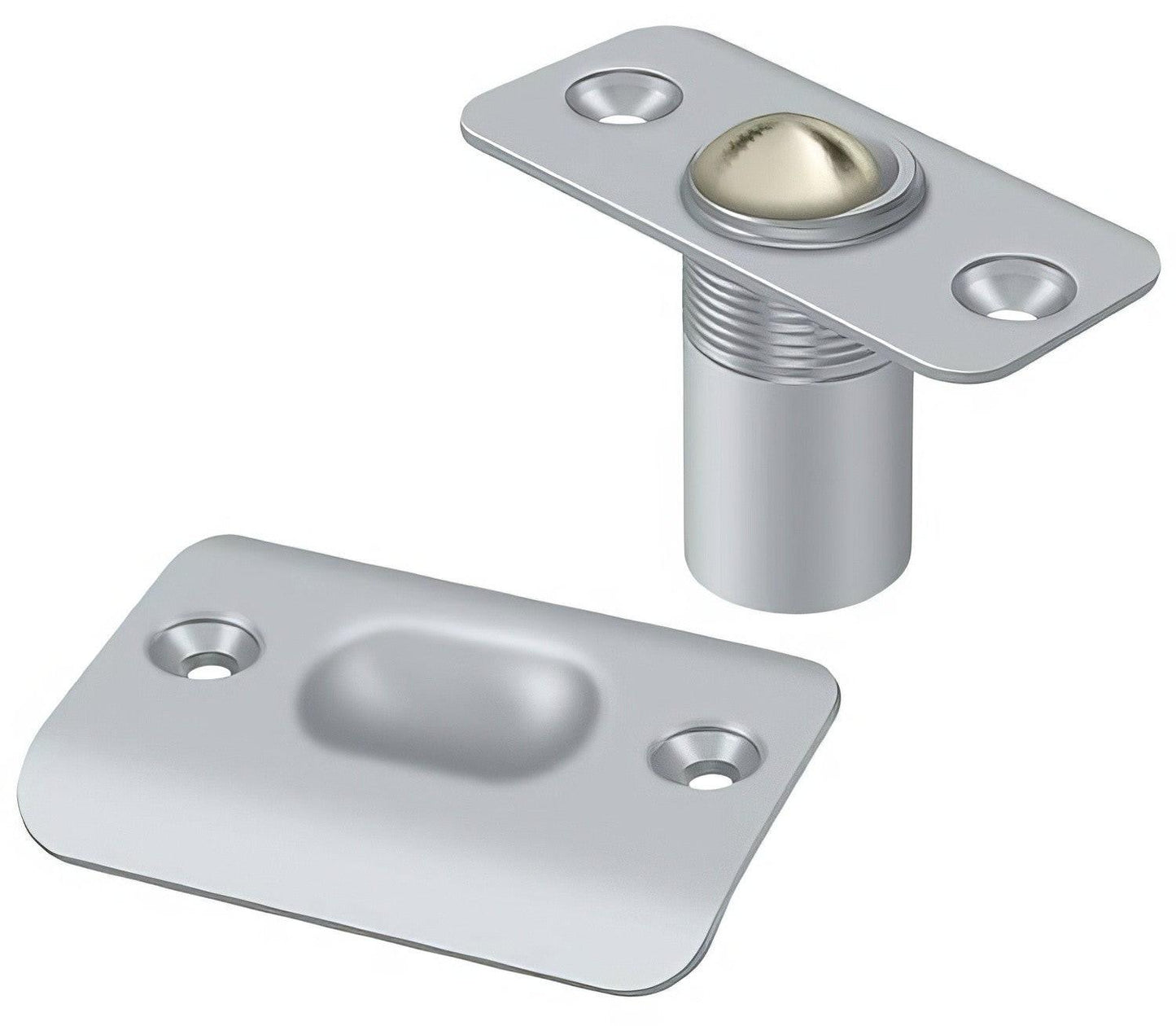 Deltana BC218RU 2 1/8" x 1" Ball Catch with Round Corners