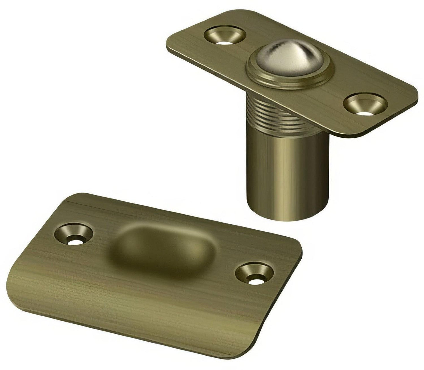 Deltana BC218RU 2 1/8" x 1" Ball Catch with Round Corners