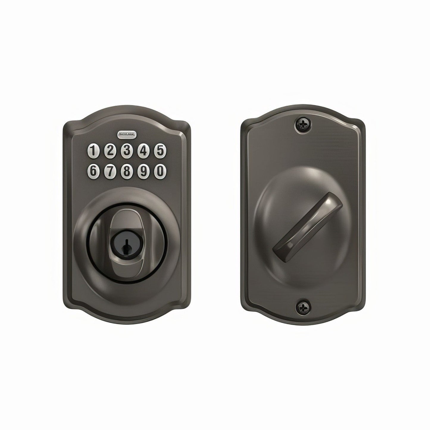 Schlage BE365-CAM Electronic Security Camelot Keypad Deadbolt