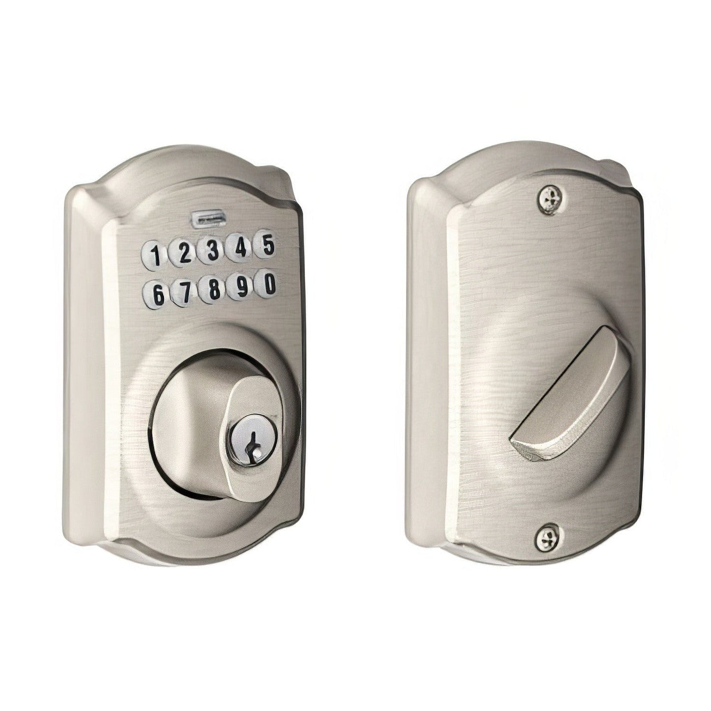 Schlage BE365-CAM Electronic Security Camelot Keypad Deadbolt