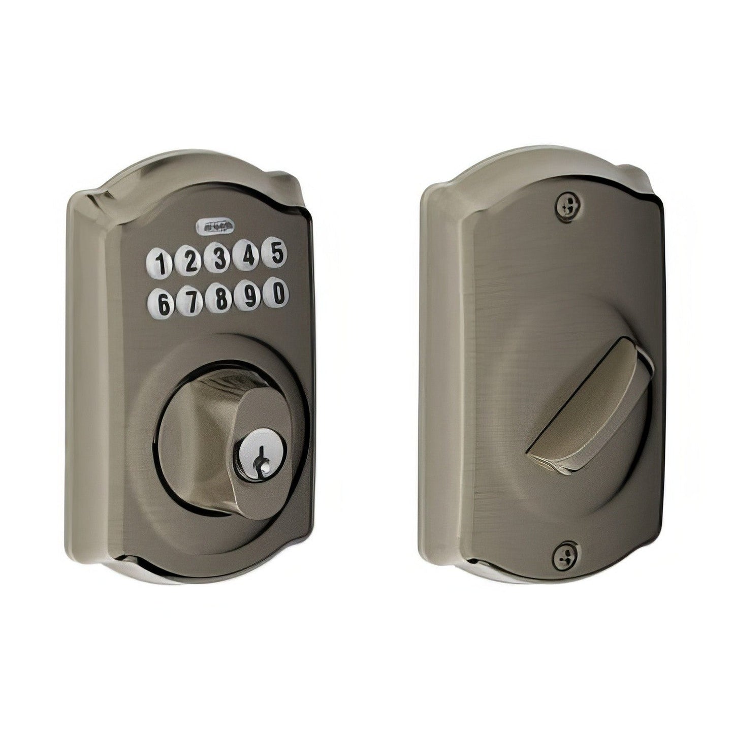Schlage BE365-CAM Electronic Security Camelot Keypad Deadbolt