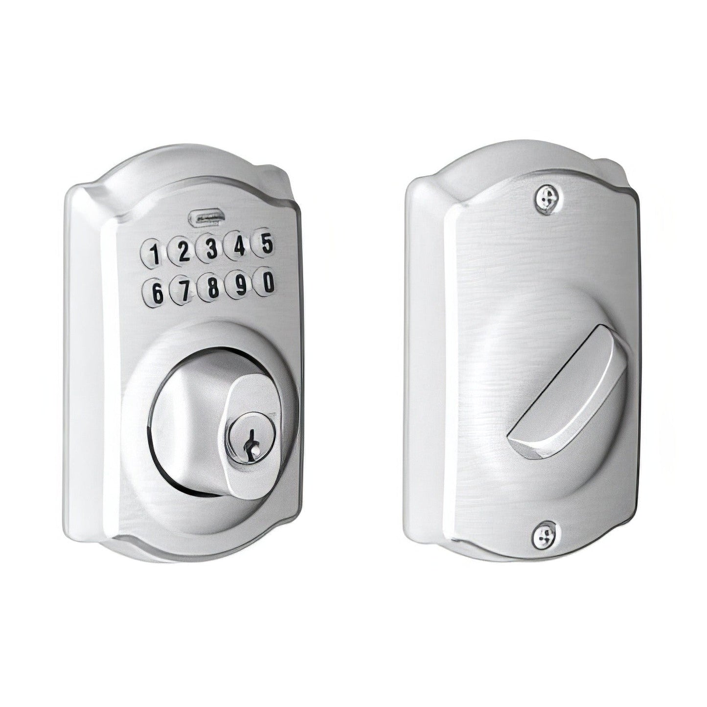 Schlage BE365-CAM Electronic Security Camelot Keypad Deadbolt