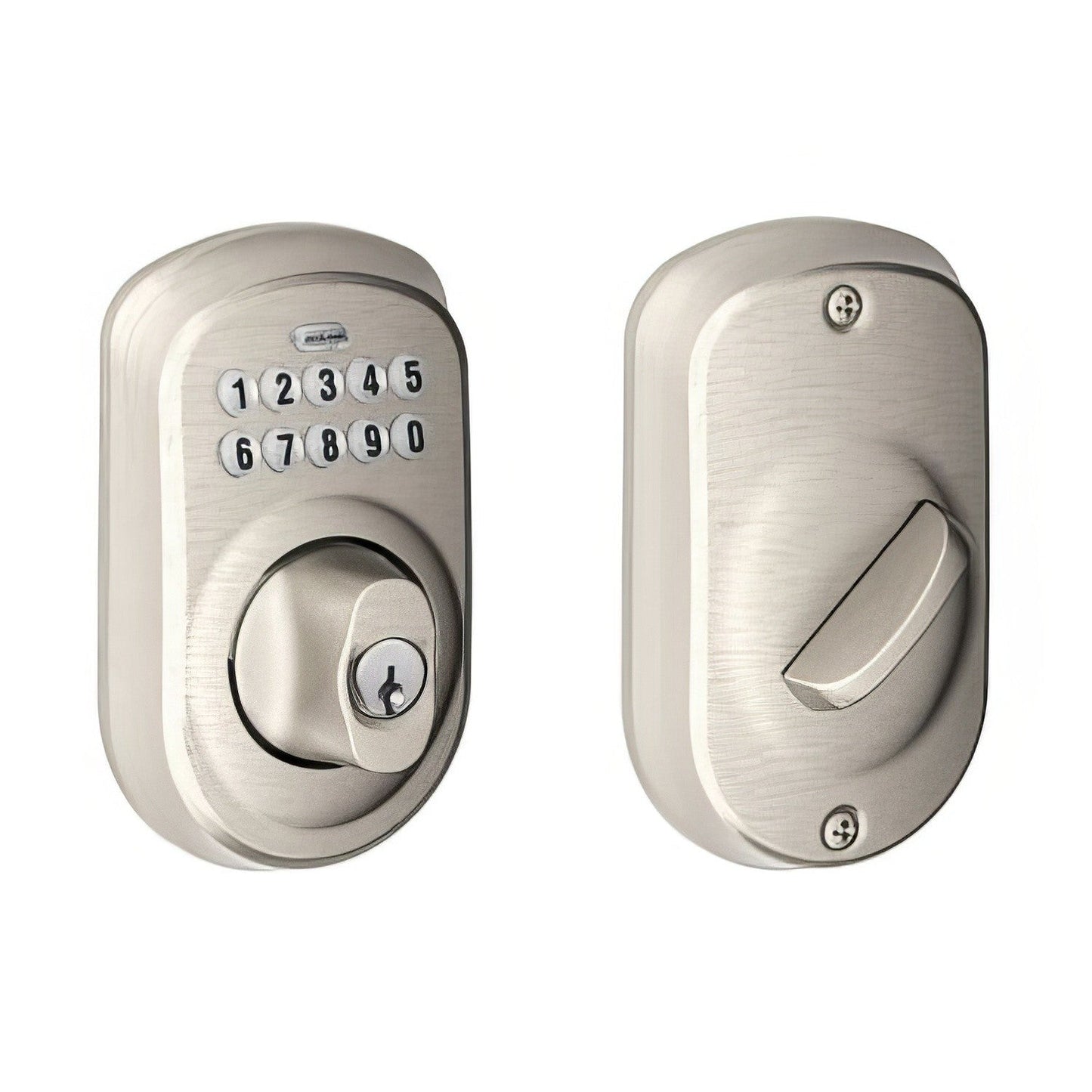 Schlage BE365-PLY Electronic Security Plymouth Keypad Deadbolt