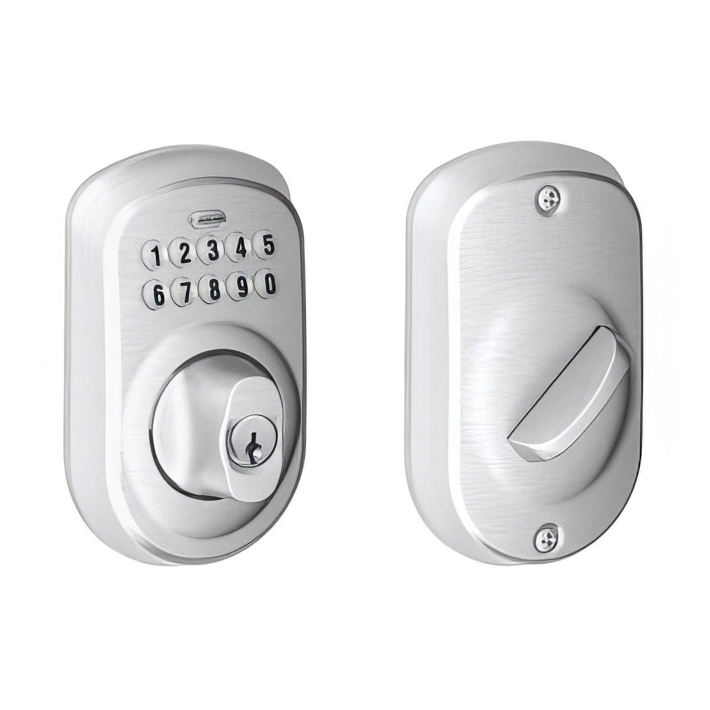 Schlage BE365-PLY Electronic Security Plymouth Keypad Deadbolt