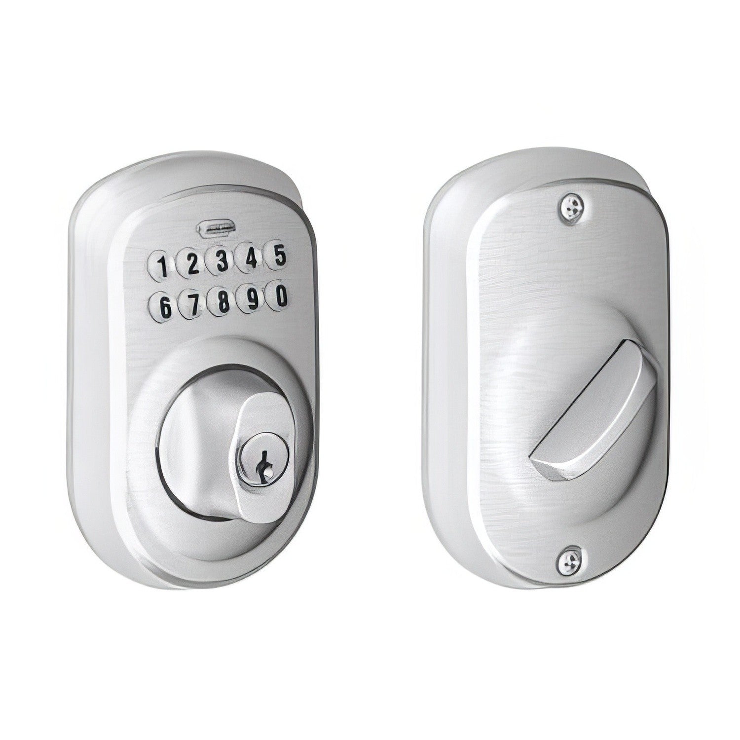 Schlage BE365-PLY Electronic Security Plymouth Keypad Deadbolt