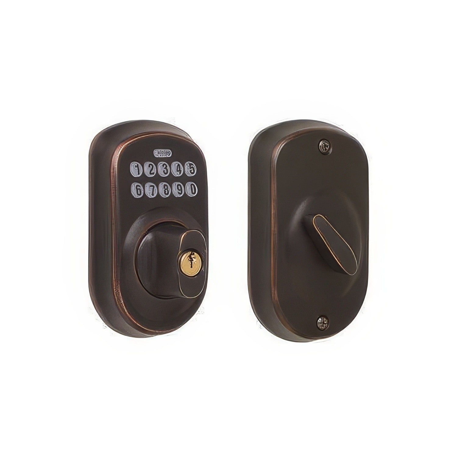 Schlage BE365-PLY Electronic Security Plymouth Keypad Deadbolt