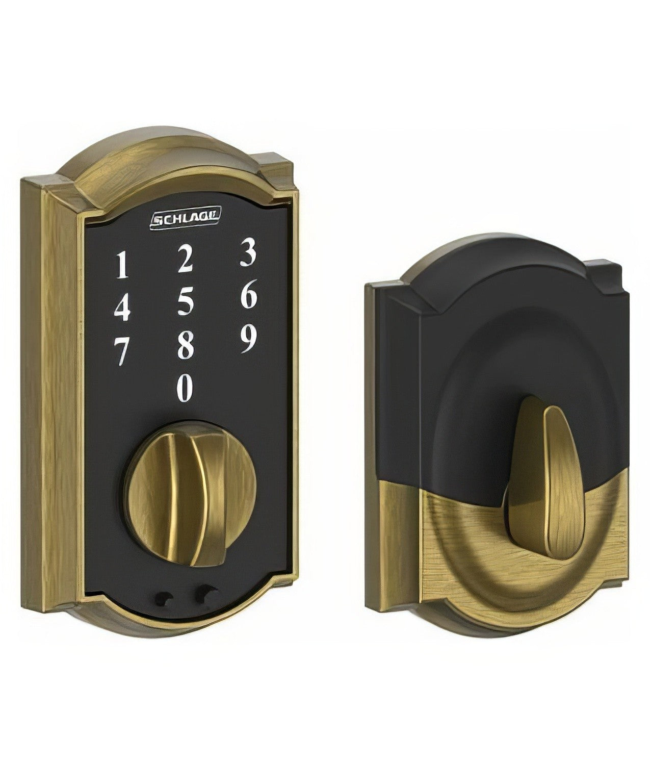 Schlage BE375CAM Camelot Touchscreen Deadbolt