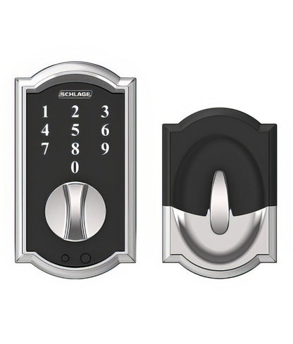 Schlage BE375CAM Camelot Touchscreen Deadbolt