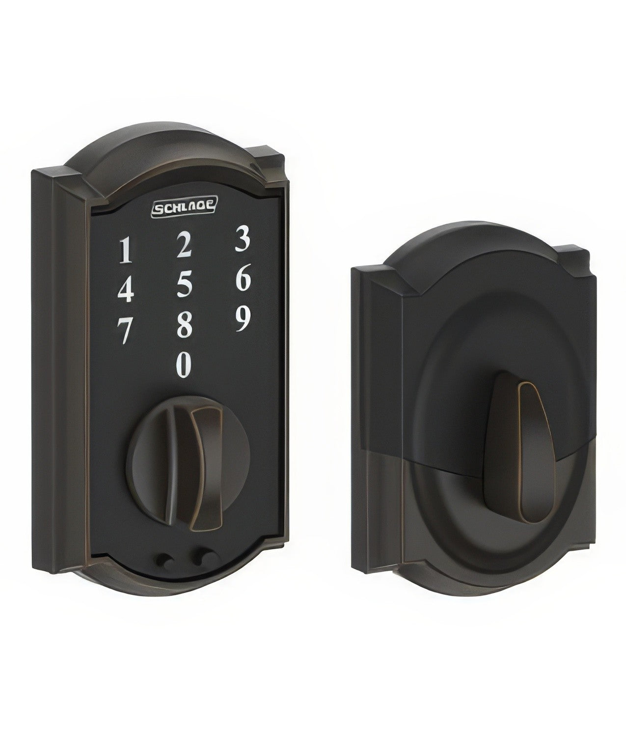 Schlage BE375CAM Camelot Touchscreen Deadbolt