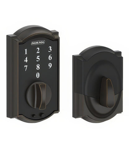 Schlage BE375CAM Camelot Touchscreen Deadbolt