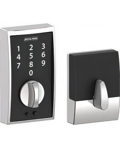 Schlage BE375CEN Century Touchscreen Deadbolt