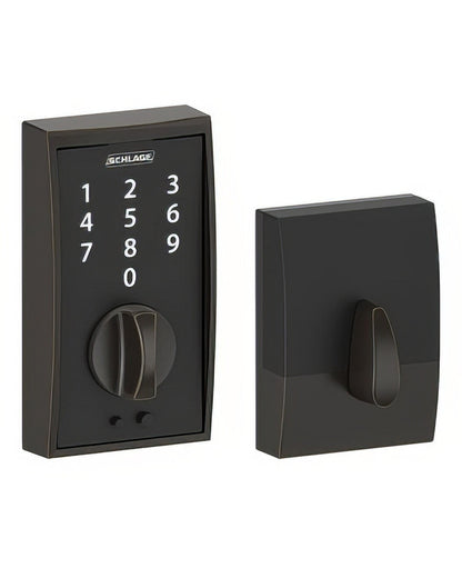 Schlage BE375CEN Century Touchscreen Deadbolt