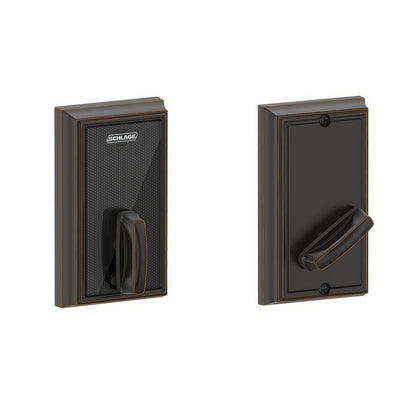 Schlage BE467FADD Addison Control Keyless Smart Fire Rated Deadbolt