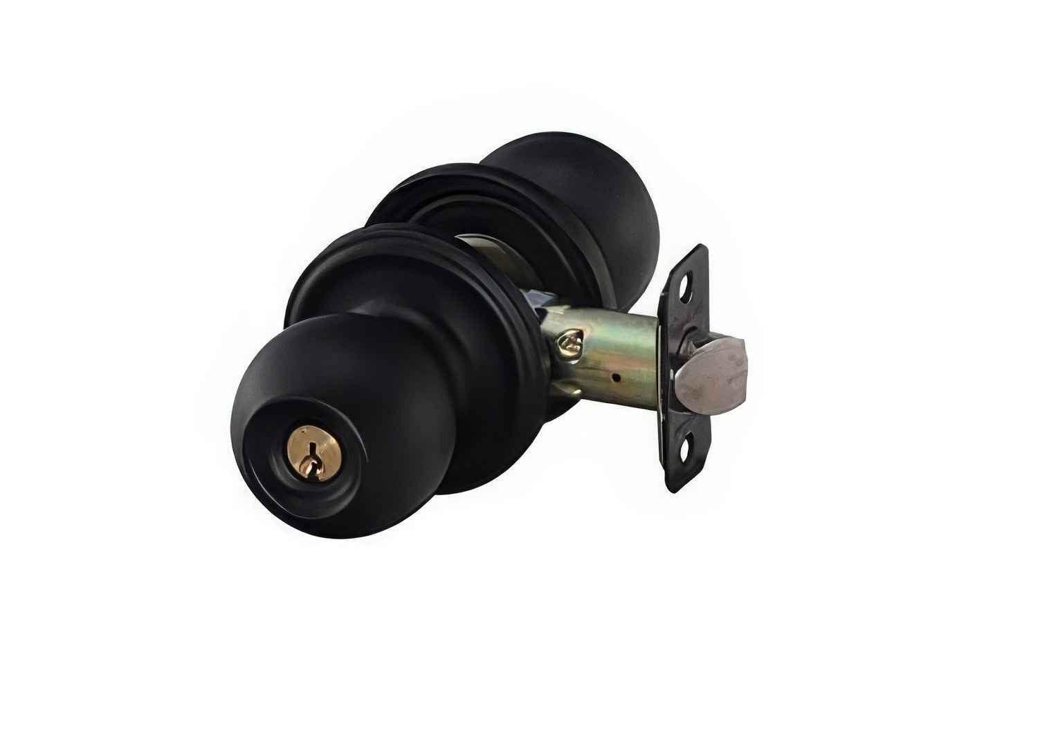Copper Creek BK2040 Ball Style Keyed Entry Door Knob