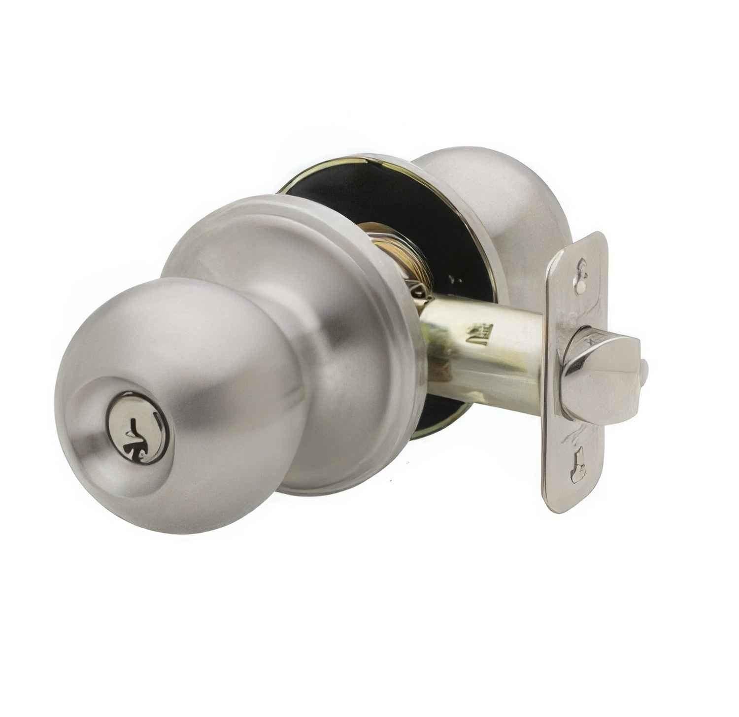 Copper Creek BK2040 Ball Style Keyed Entry Door Knob