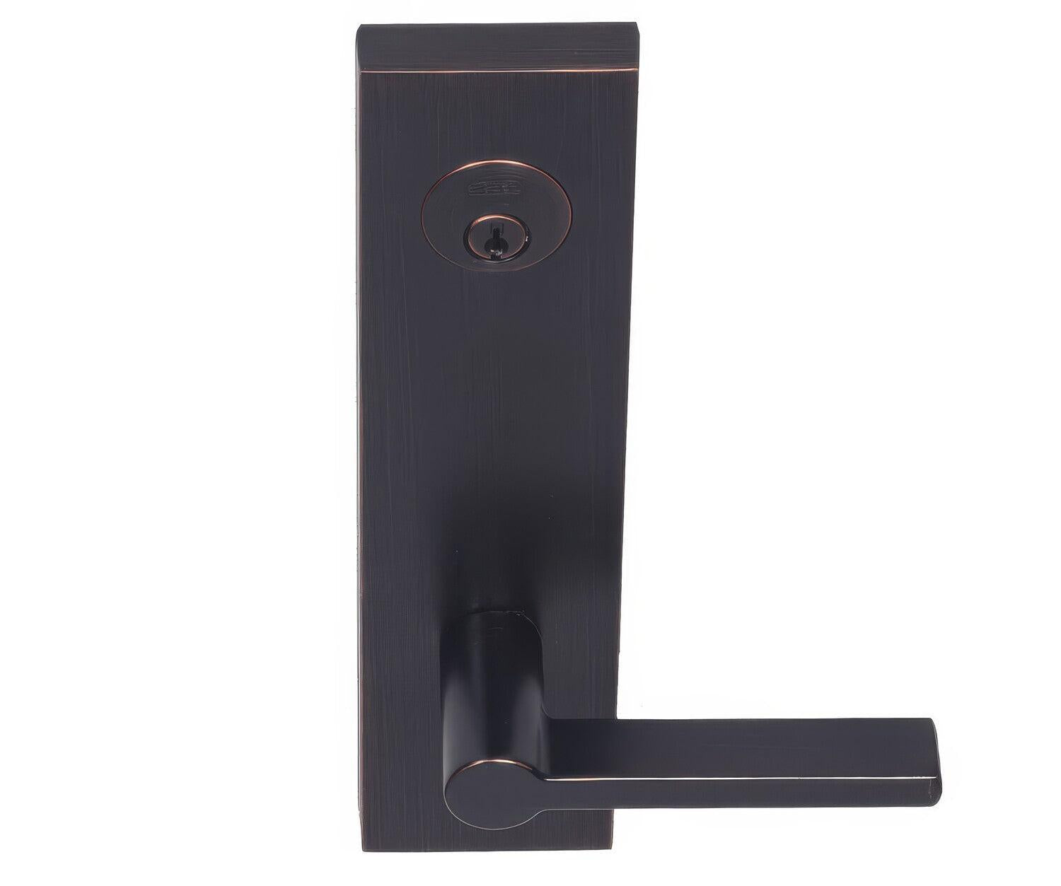 Better Home Products BP01DEA Hillsborough Deadbolt with Passage Door Lever.