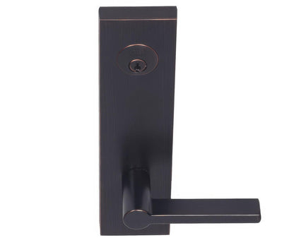 Better Home Products BP01DEA Hillsborough Deadbolt with Passage Door Lever.